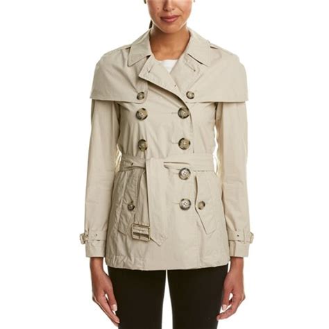 burberry lightweight cape detail trench coat|Burberry trench coat clearance.